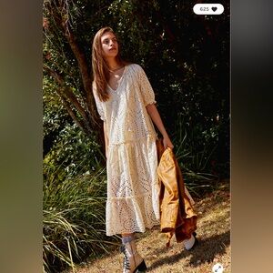 Spell & The Gypsy Collective Fairytale Anglaise Eyelet Gown S